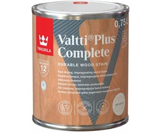 Medienos dažyvė TIKKURILA VALTTI PLUS COMPLETE, šilko matiniai, šviesaus ąžuolo sp., 0,75 l