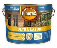 Medienos impregnantas PINOTEX ULTRA LASUR EU, pilkos spalvos, 1 l
