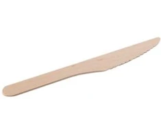 Medienos pluošto peiliai 16.5cm/100vnt.