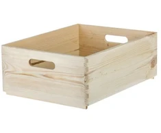 Medinė dėžė, 30 x 20 x 13,5 cm