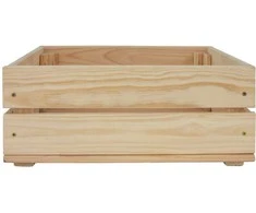 Medinė dėžė 390x292x5x164mm pušis