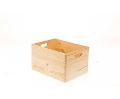 Medinė dėžė S-01 400x300x230mm pušis