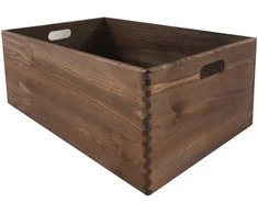 Medinė dėžė S-02 600x400x230mm ruda
