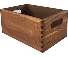 Medinė dėžė S-05 300x200x135mm ruda