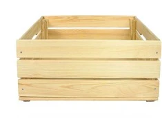 Medinė dėžė SD-3-60X40 585x390x239mm pilka