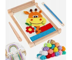 MEDINĖS AUDIMO STAKLĖS 29X19CM AUDIMO RINKINYS VAIKAMS