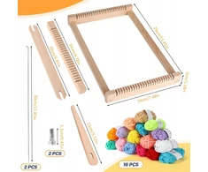 MEDINĖS AUDIMO STAKLĖS 29X19CM AUDIMO RINKINYS VAIKAMS