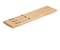 Mediniai pieštukai HB 180 mm, aštuonkampiai, 3 vnt., „Pasidaryk pats“ PC2OC18WD/3B
