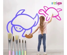 Mediniai šepečiai 6 vnt Strigo