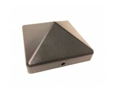 4IQ Medinio stulpo dangtelis 7 x 7 cm