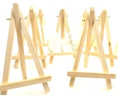 MEDINIS EASILA 10 Vnt. 15X8CM MAZAS MINI RANKENĖLIS STOVAS UŽRAŠŲ NUOTRAUKOS