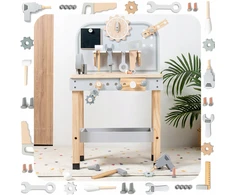 MEDINIS SEMINARŲ DIY RINKINYS STALAS SU ĮRANKIAIS VAIKAMS