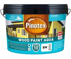 Medinių fasadų dažai PINOTEX WOOD PAINT AQUA, tamsiai žalios sp., 2,5 l