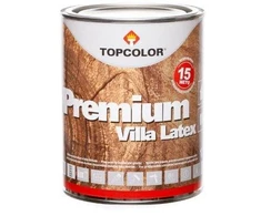 Dažai dispersiniai TOPCOLOR VILLA LATEX skandinaviška vyšnia 1 L