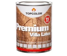 Dažai dispersiniai TOPCOLOR VILLA LATEX Antracito 1 l