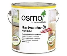 Medinių grindų ir baldų aliejus su vašku OSMO HARDWAX ORIGINAL 3062, bespalvis, matinis, 0,75 l