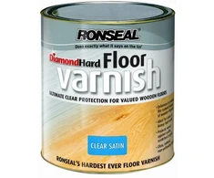 Medinių grindų lakas RONSEAL DIAMOND, pusiau matinis, bespalvis, 5 l