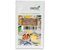 Medinių stalviršių aliejus su vašku OSMO TOPOIL 3028, bespalvis, šilko matinis,5 ml