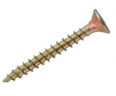 Medsraigčiai, geltonai cinkuoti PZ, 3,0 x 30 mm, 1000 vnt.