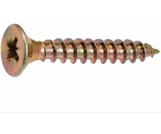 Medsraigčiai, geltonai cinkuoti PZ, 4,5 x 16 mm, 50 vnt.