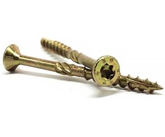 Medsraigčiai įleidžiama galva, TORX30 6,0 x 160 /60 mm cinkuotas (100 vnt)