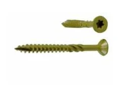 Medsraigčiai TORX 30, geltonai cinkuoti, 6,0 x 140/60 mm, 50 vnt.