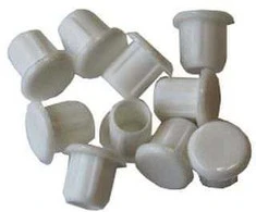 Medsraigčių dangteliai, 5 x 8 mm, plastikinis, baltos sp., 10 vnt.