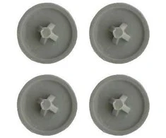 Medsraigčių dangteliai, 5 x 8 mm, plastikinis, baltos sp., 10 vnt.