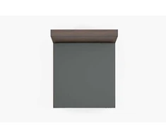 Čiužinys Medvilninė paklodė CREYA DARK Pilkas, t. pilkos sp., 150 x 250 cm, 100% medvilnės