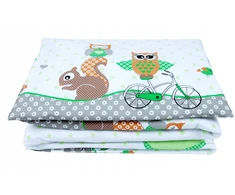 MEDVILNINĖ PATALYS 120x60, VAIKŲ, KŪDIKĖS 120X90 3EL BabyLux