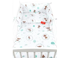 MEDVILNINĖ PATALYS 120x60, VAIKŲ, KŪDIKĖS 120X90 3EL BabyLux