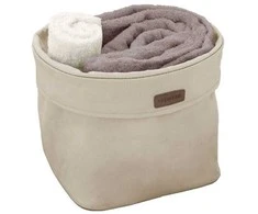 Medžiaginė dėžė Ego Multipurpose Ordinett 28x28x23cm šviesiai ruda
