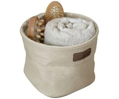 Medžiaginė dėžė Ego Multipurpose Ordinett 18x18x14cm šviesiai ruda