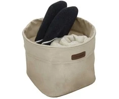 Medžiaginė dėžė Ego Multipurpose Ordinett 24x24x19cm šviesiai ruda