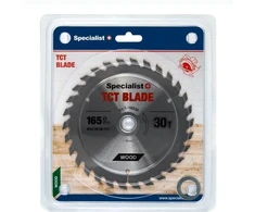 Pjovimo diskas medienai Specialist Wood; 165x1,4x30/20/16 mm; Z36