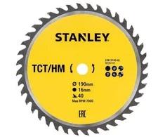 Pjovimo diskas Stanley STA13145-XJ; 190x16 mm; Z40
