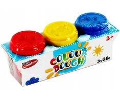 Mega Creative Plastikinė masė. 3 spalvos. Mega kūrybingas