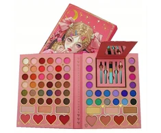 MEGA MAKIAŽO PALETĖ GLITTER GLITTER 70 VIENETLIŲ BRONZINĖS BIZDESIO