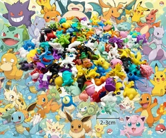 Mega POKEMON rinkinys: 24 figūrėlės + POKEBALLAS | Dovana gerbėjams