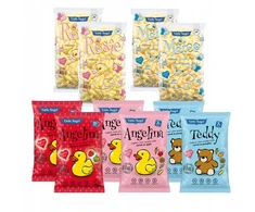 Mega Set 10x Organic Little Angel kukurūzų traškučiai 30 g 7 m+