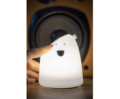 MELINERA SILIKONOWA LAMPKA LED MIŚ dotykowa