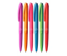 Mėlynas rašiklis 0,7 mm, automatinis, Tetis