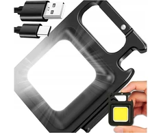 Memflow GALINGAS MINI LED kišeninės lempos laikiklio kojelės RAKTŲ PAKAIKLIS MAGNETO ATIDARYMAS