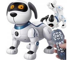 Memflow INTERAKTYVUS ROBOTAS ROBOPOGAS ŠUNIS NUOTOLINIO PULTO PROGRAMUOJAMAS
