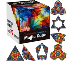 Memflow SPATIAL MAGIC CUBE 3D FIDGET antistresinis magnetinis žaislas