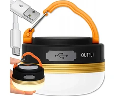 Memflow TOURIST LAMP DAUGIFUNKCINĖ KEMPINGO TORCH POWERBANK LED TENT