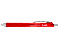 Memobe Smoothy rašiklis, 0.5mm, raudonas, 6 vnt.
