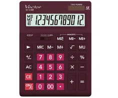 Men's Vector BIURO SKAIČIUOtuvas KAV VC-12 MĖLYNAS