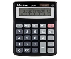 Men's Vector Skaičiuotuvas Vector Cd-2401, juodas