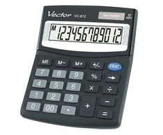 Men's Vector Skaičiuotuvas Vector Vc-812 su 12 pozicijų ekranu